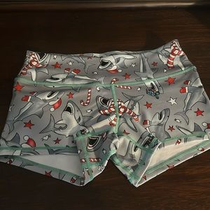 NWOT WodBottom small Santa Jaws 2.5” shorts